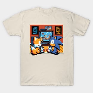 Hedgehog Retro Co-op Classic T-Shirt